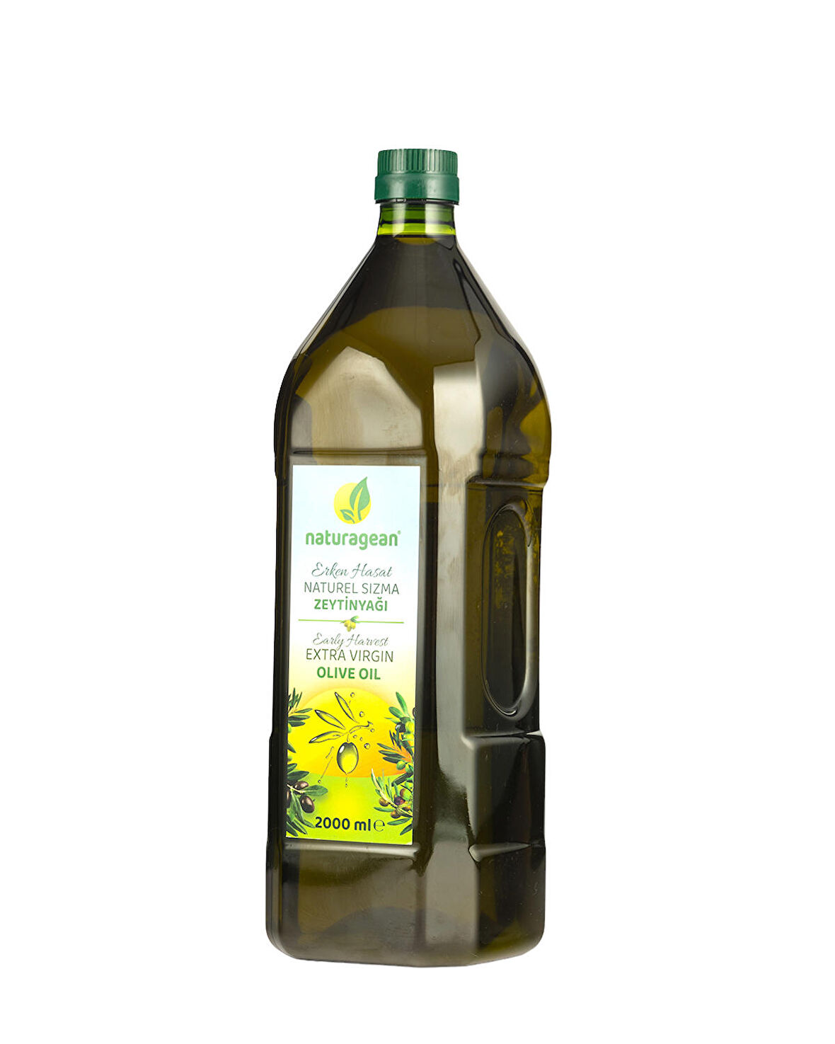 naturagean Erken Hasat Naturel Sızma Zeytinyağı  2000 ml Pet Şişe