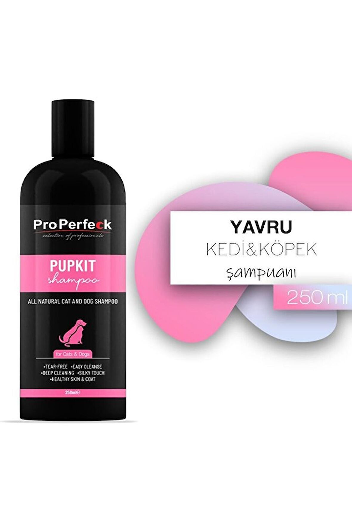 Pupkit Yavru Kedi Köpek Şampuanı 250 Ml