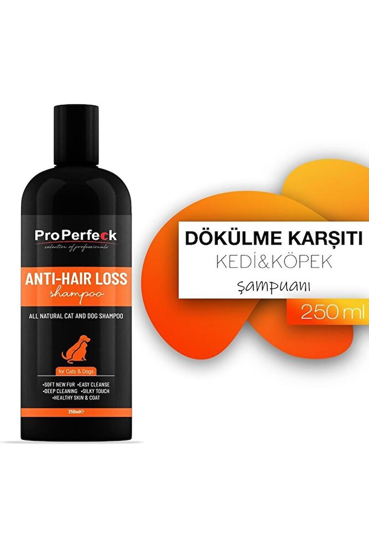 Antı-haır Loss Tüy Dökümüne Karşı Kedi Köpek Şampuanı 250 Ml