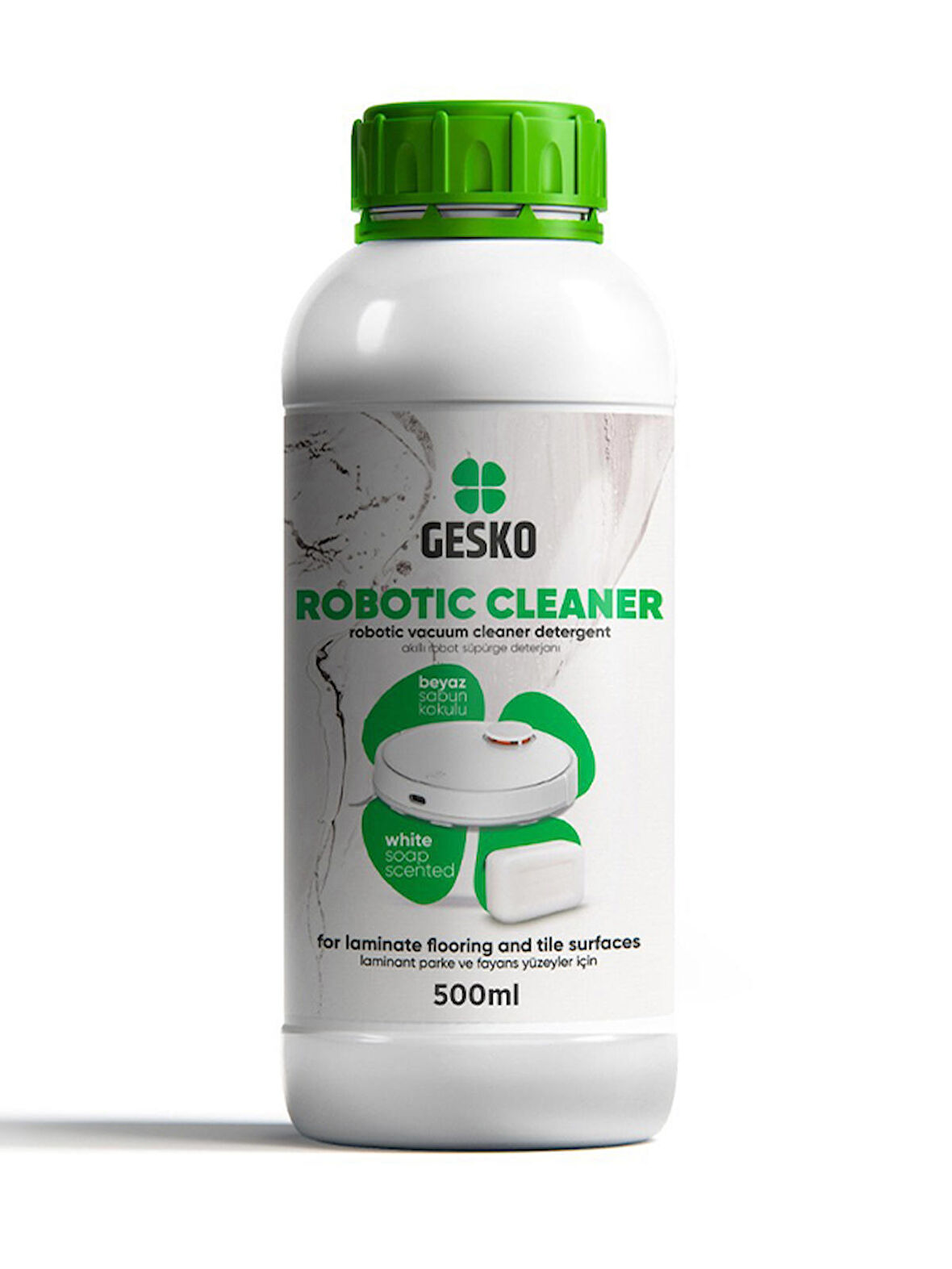 ROBOT SÜPÜRGE DETERJANI BEYAZ SABUN KOKULU 500 ML