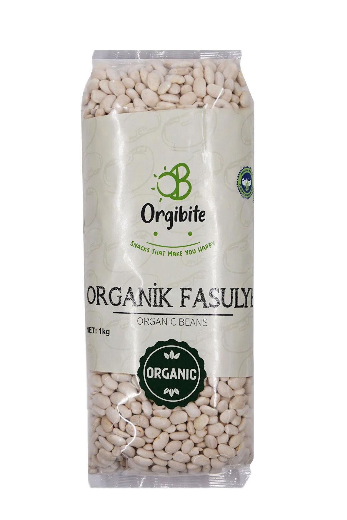 Orgibite Organik Fasulye 1 Kg