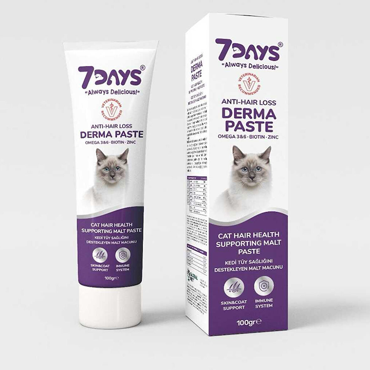 7Days Derma Tüy Dökümü Engelleyici Macun 100 Gr