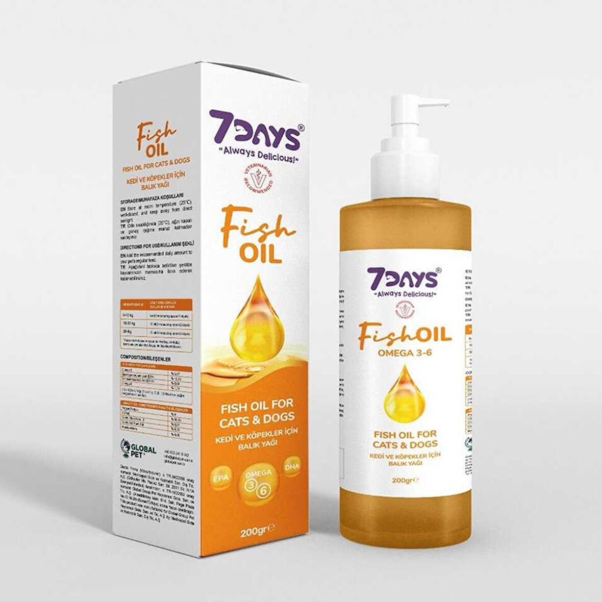 7Days Balık Yağı 200 Ml