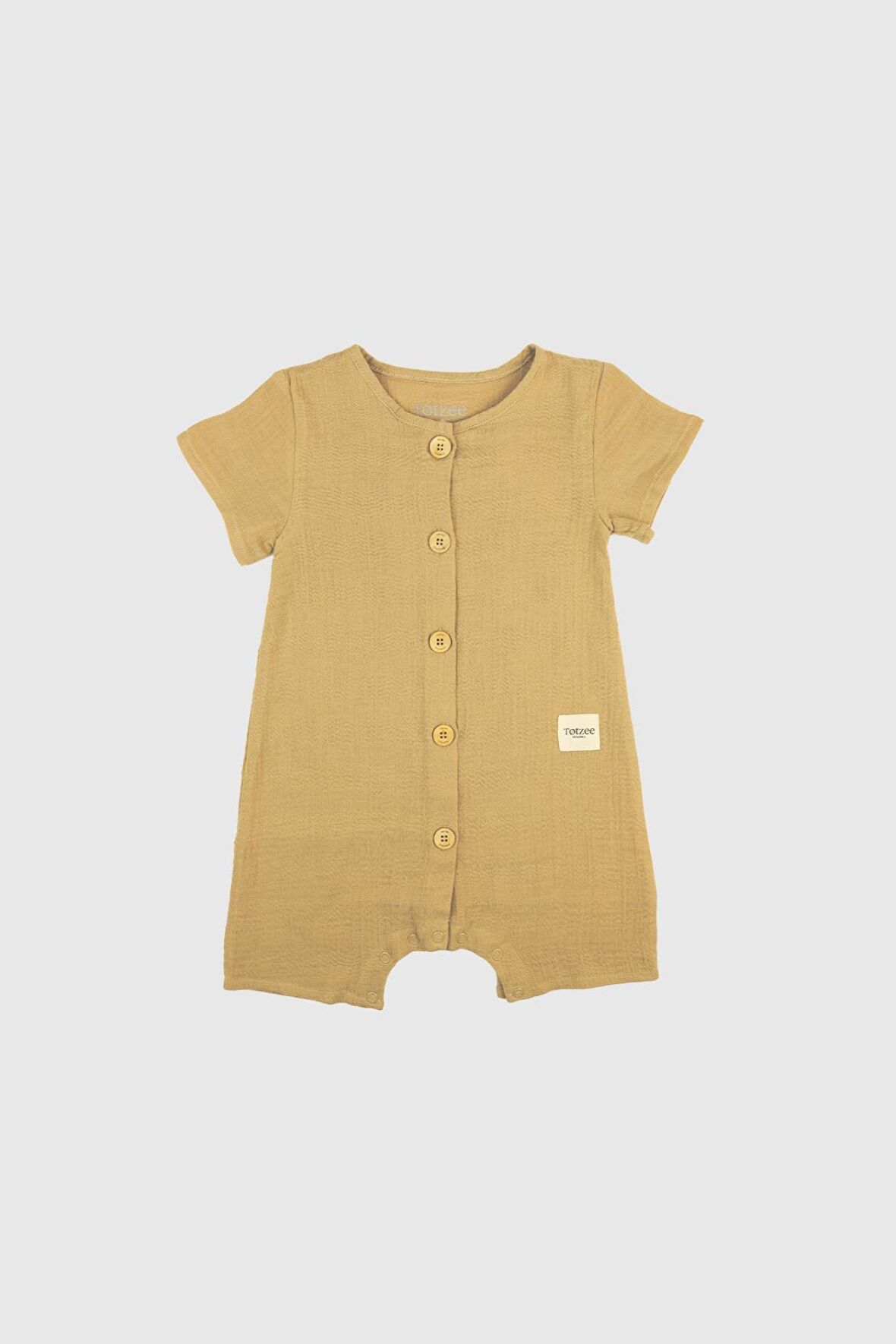 Düğmeli Tulum Kumsal Beji