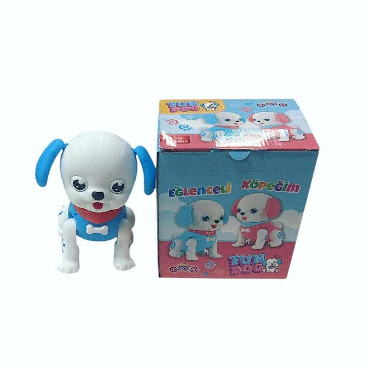 Pilli ışıklı müzikli köpek