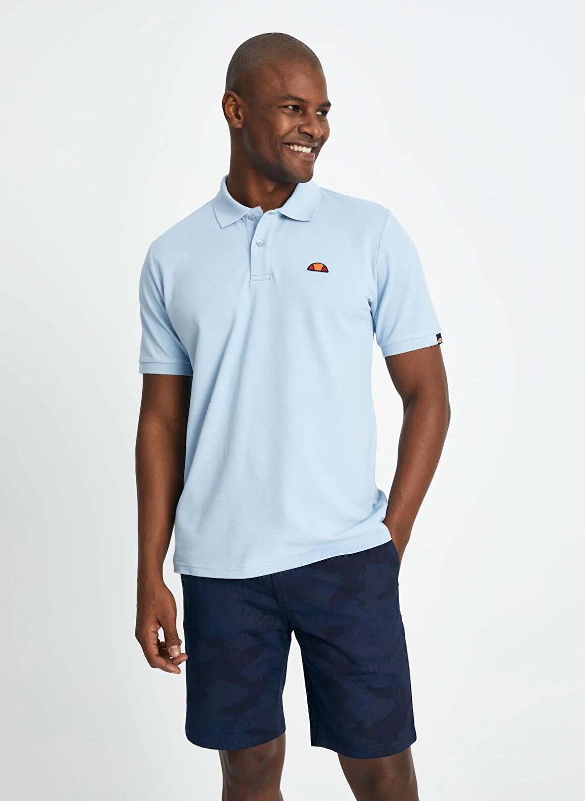 Ellesse Mavi Erkek Polo T-Shirt EM132-BL