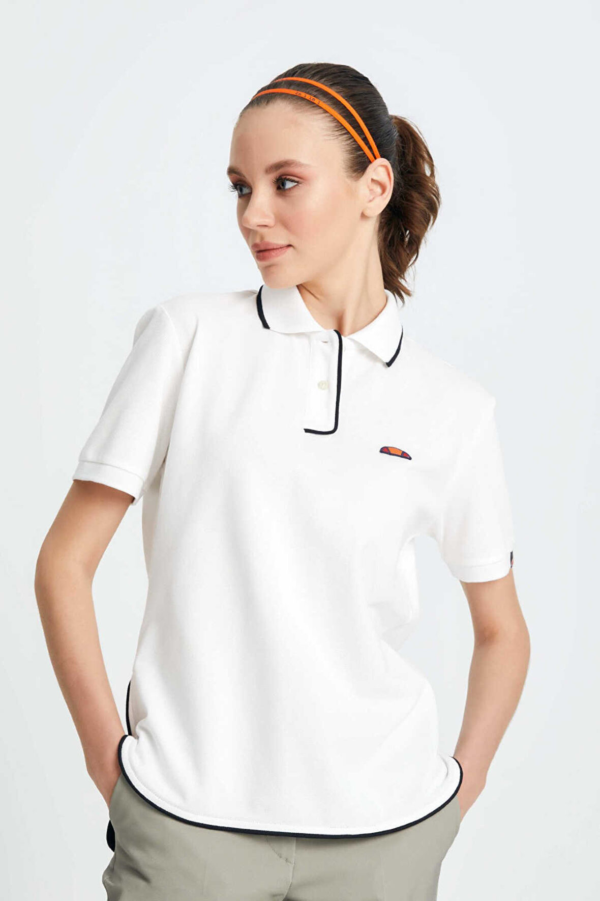 Ellesse Kadın Polo Tişört Beyaz