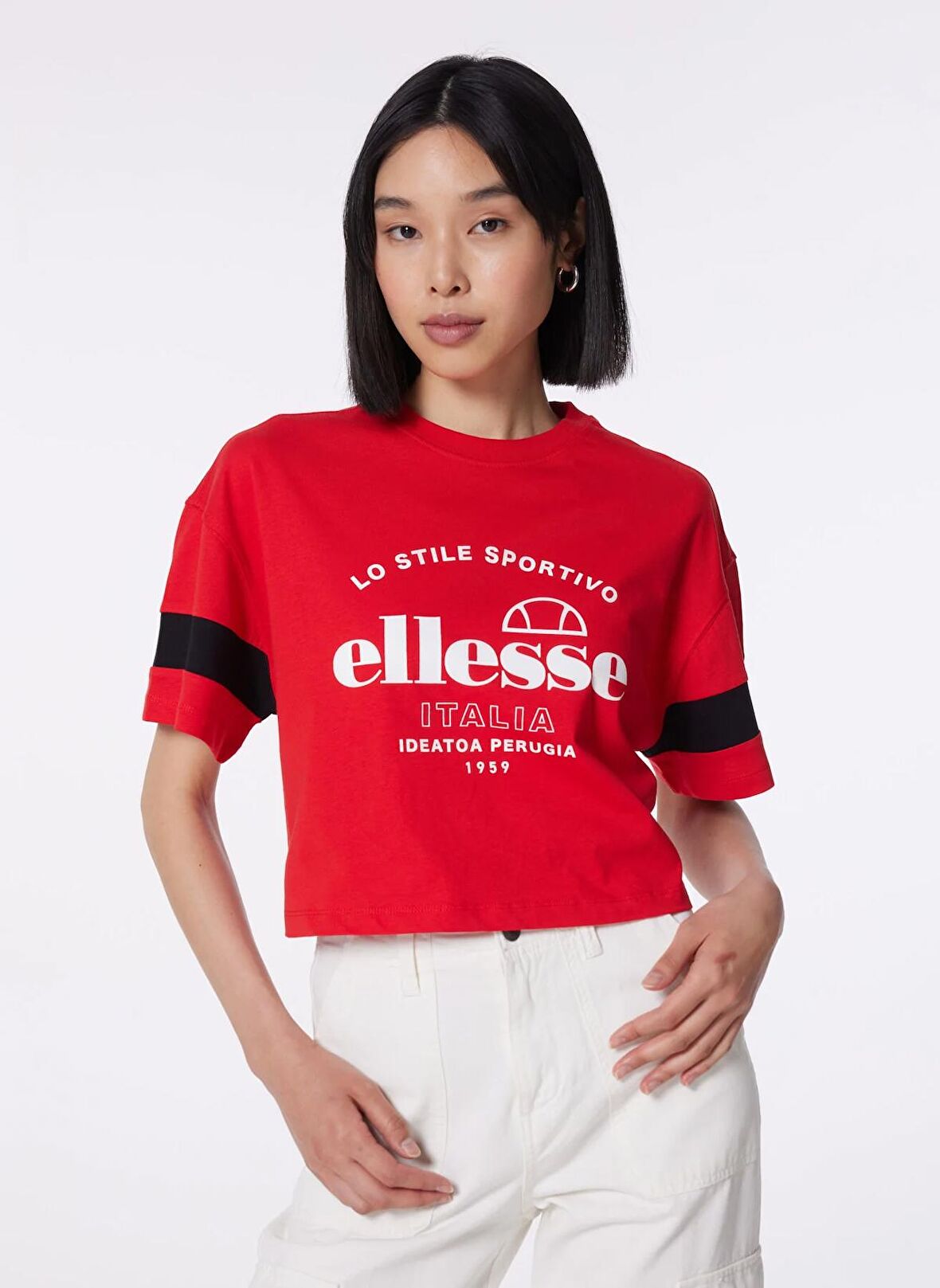 Ellesse T-Shirt, XS, Kırmızı