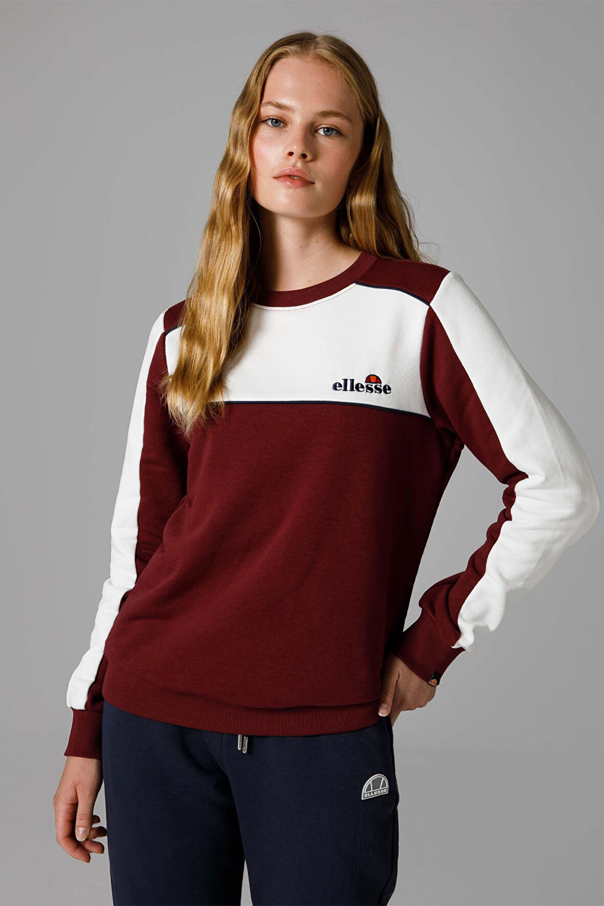 Ellesse KADiN Sweatshirt EF183-BRD