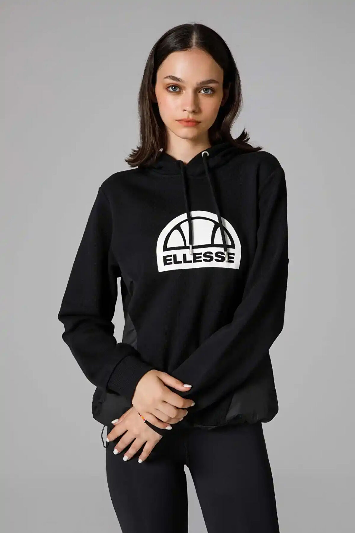 Ellesse Kadın Kapüşonlu Sweatshirt Siyah