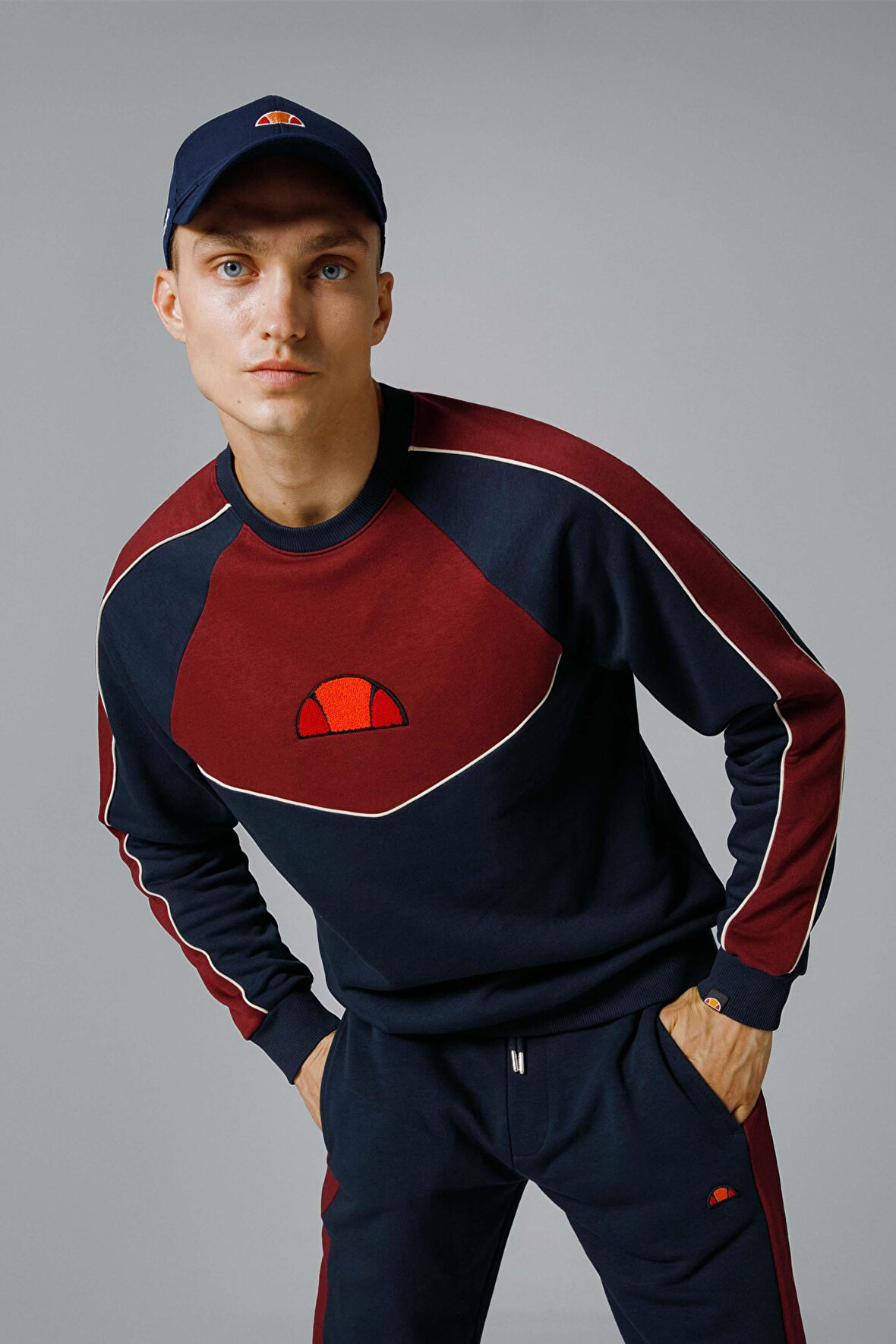 Ellesse Erkek Sweatshirt EM248-NV