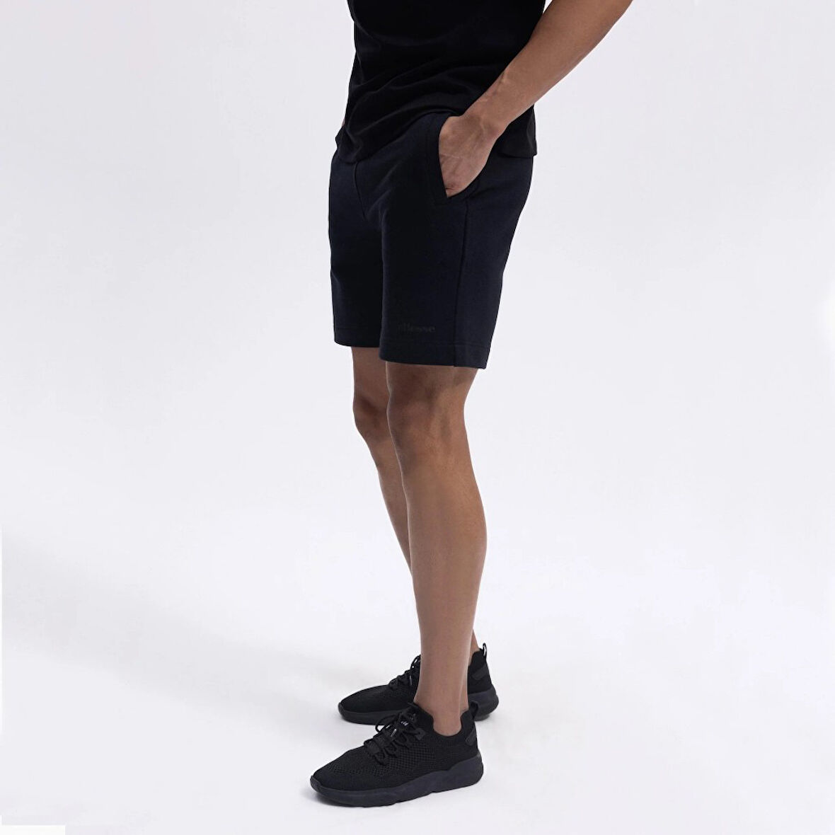 Ellesse Erkek Siyah Pamuklu Şort – EM135-1-BK