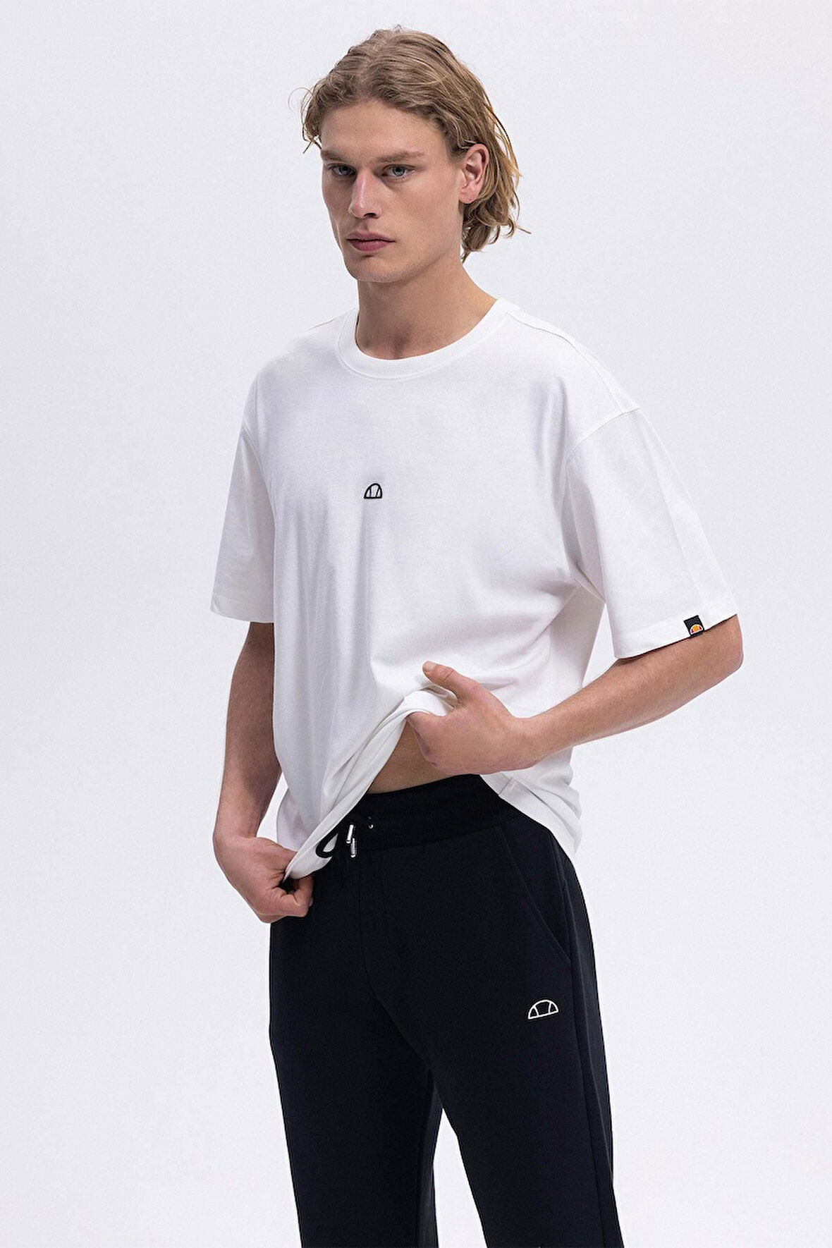 Ellesse Erkek Beyaz Tişört EM376