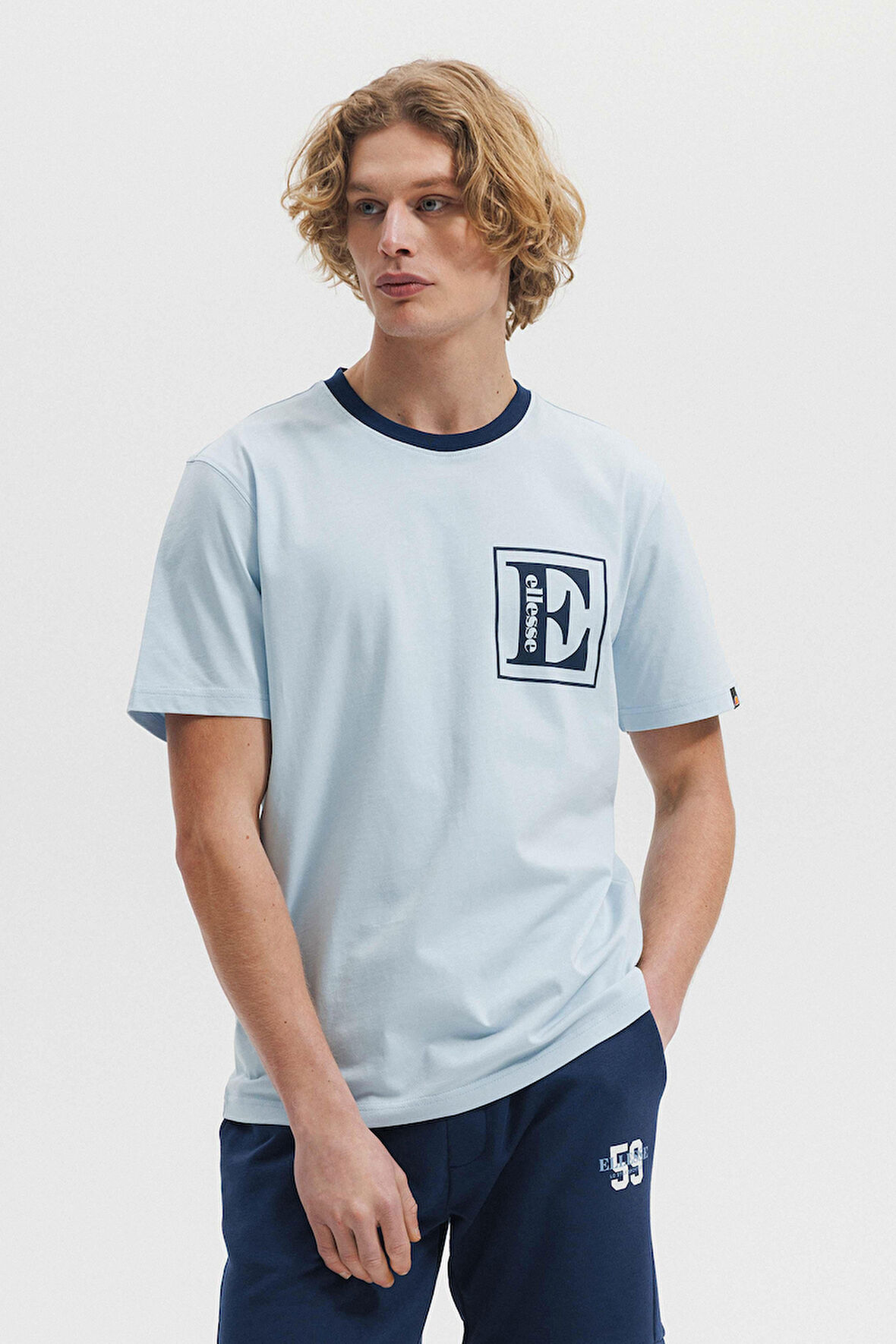 Ellesse Erkek T Shirt EM458-BL