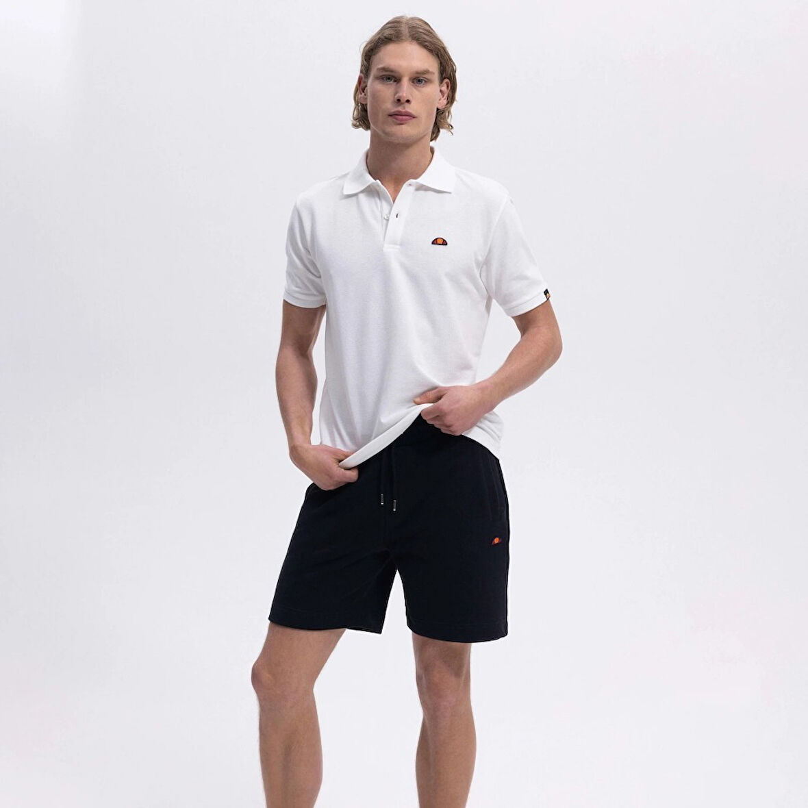 Ellesse Erkek Siyah Pamuklu Şort – EM622-BK