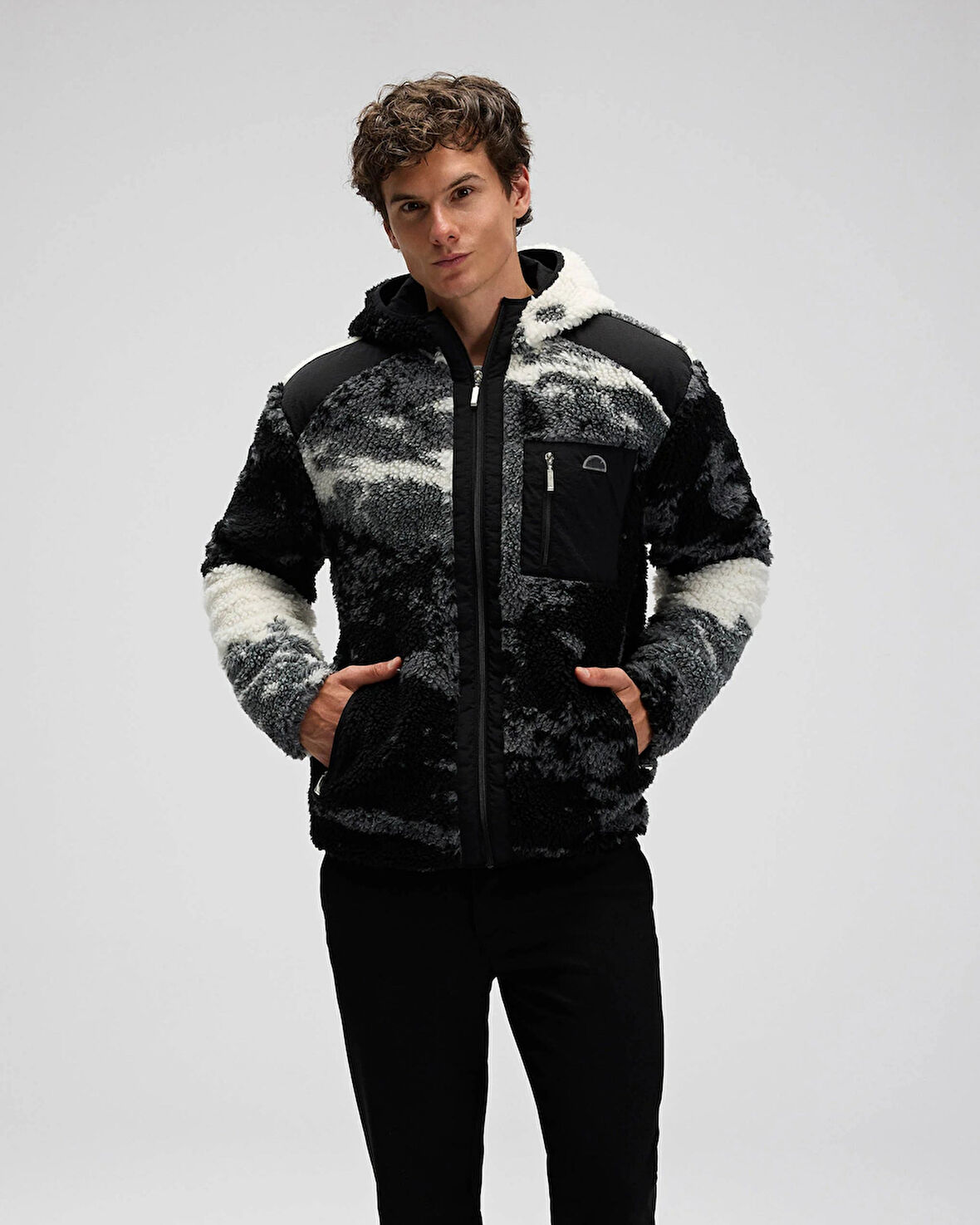 Ellesse Fermuarlı Kapüşonlu Fleece Dış Giyim