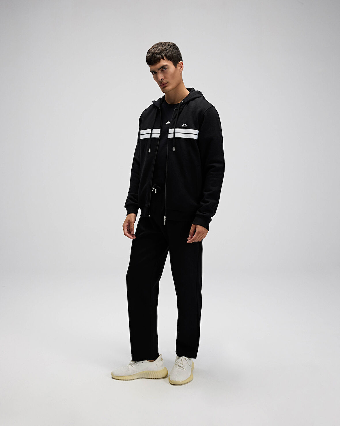 Ellesse Fermuarlı Kapüşonlu Sweatshırt