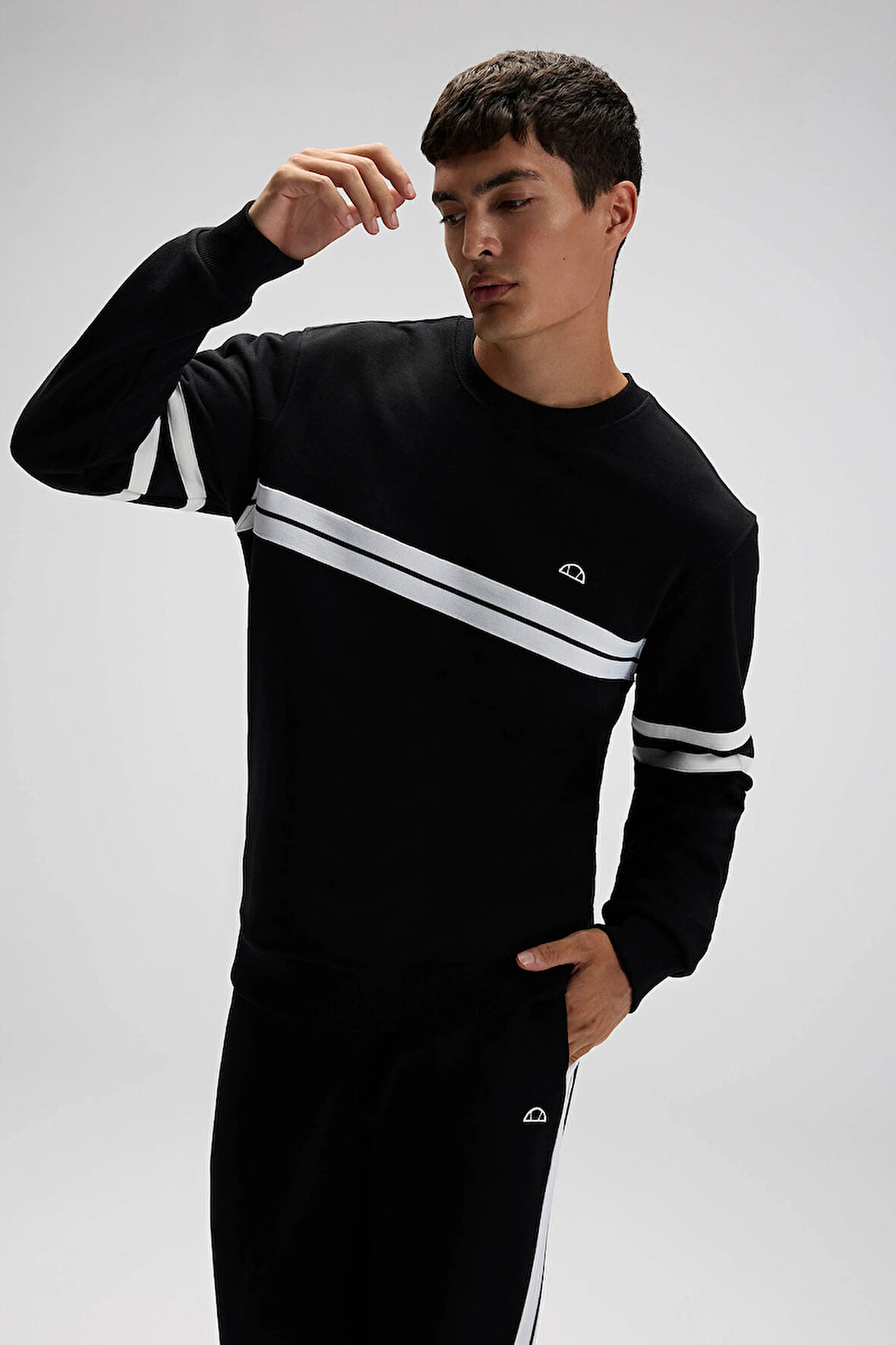 Ellesse Erkek Sweat EM618-BK