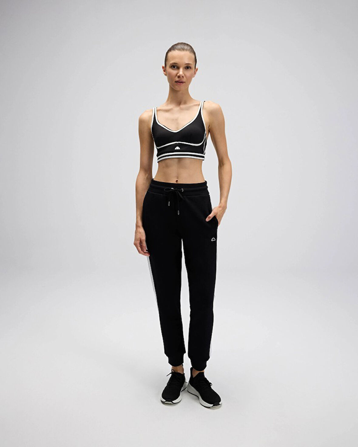 Ellesse EF539-BK Kadın Siyah Eşofman Altı