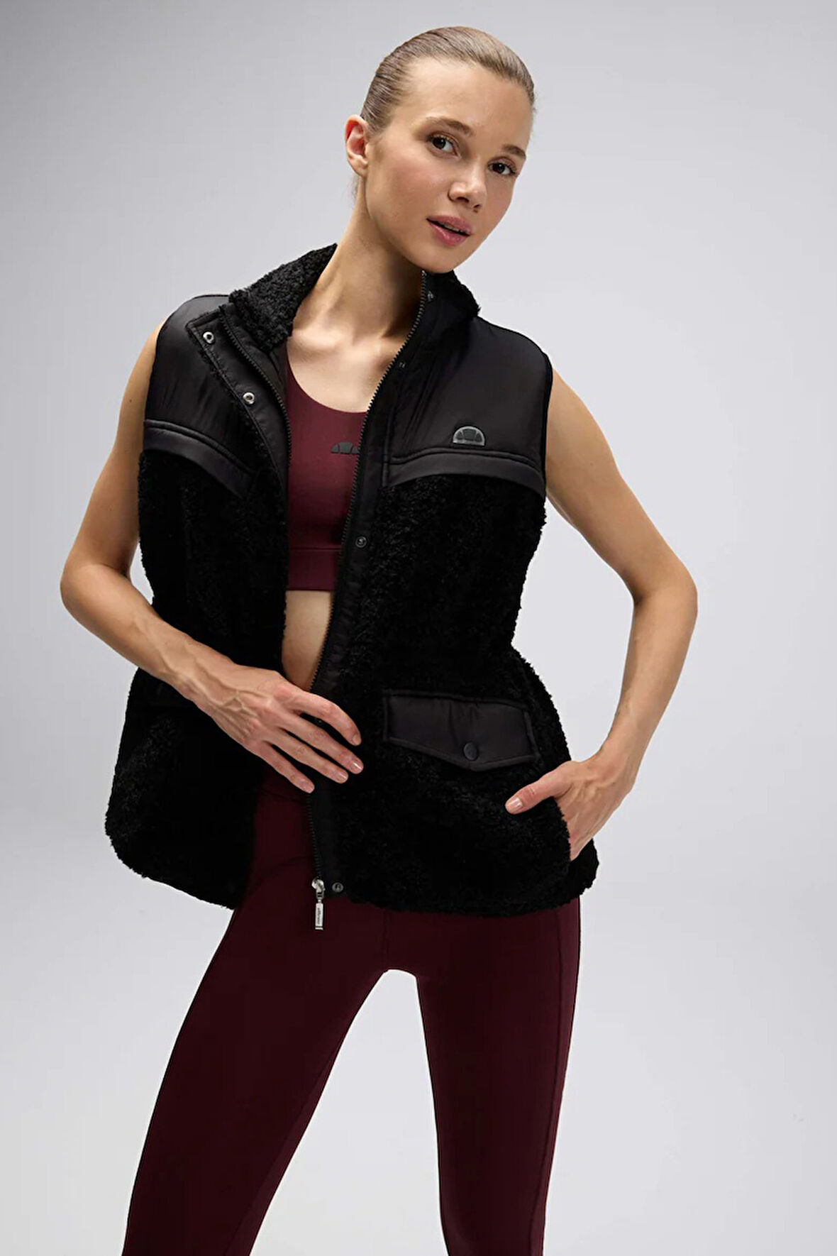 Ellesse kadin Yelek EF545-BK