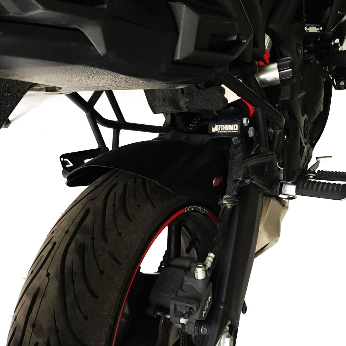 GP Kompozit Kawasaki Versys 650 2009-2017 Uyumlu Arka Çamurluk Siyah