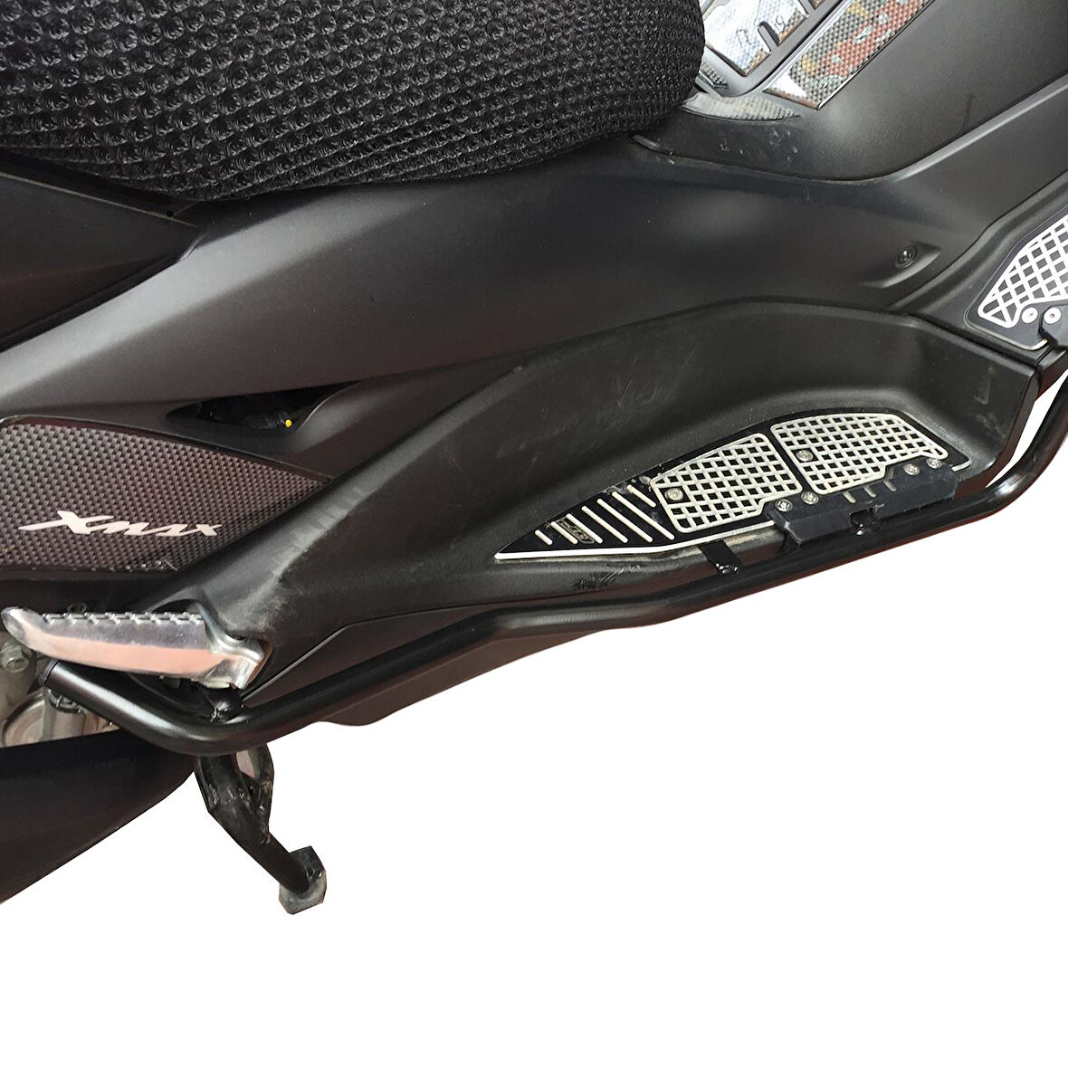 GP Kompozit Yamaha XMAX 250-400 2018-2022 Uyumlu Koruma Demiri Siyah