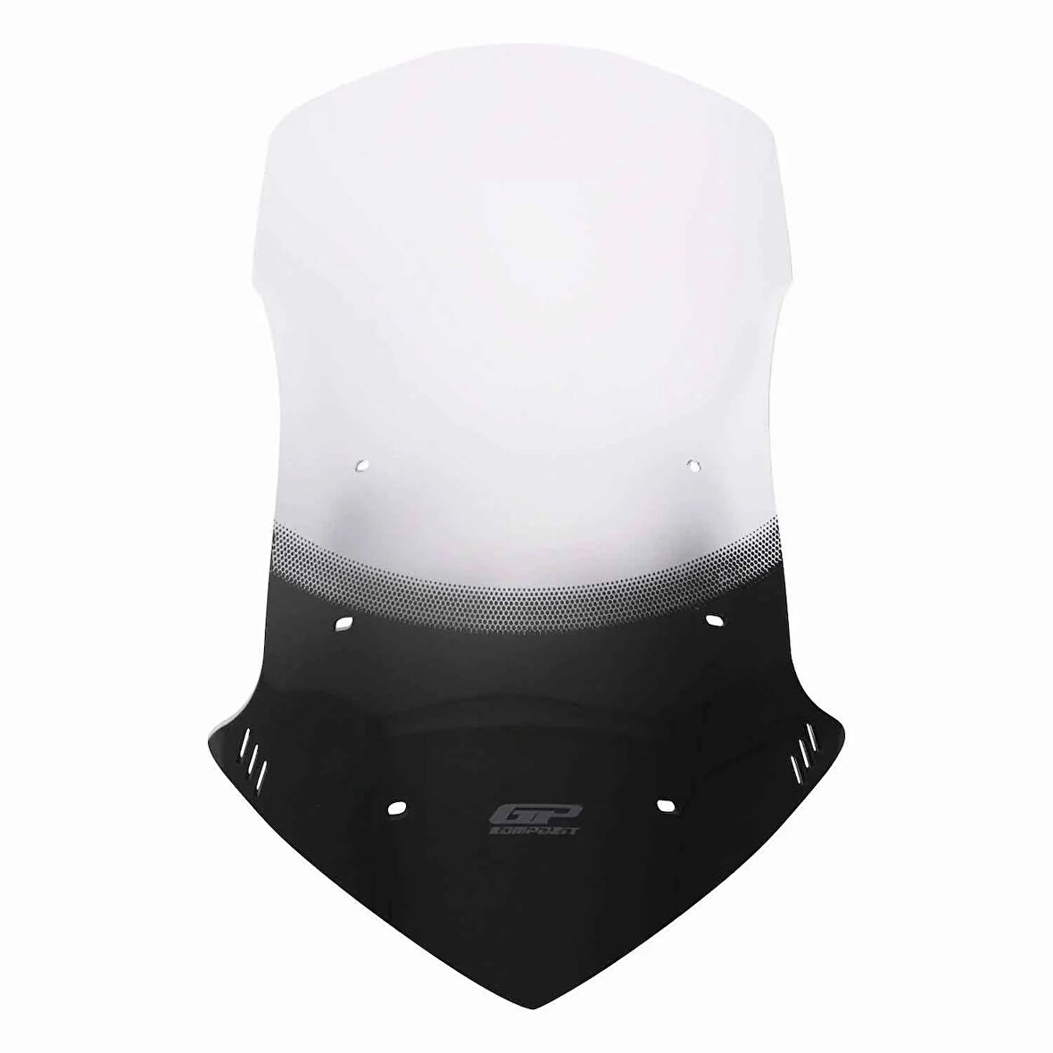 GP Kompozit Honda NC 750 X 2021-2024 Uyumlu Baskılı Tur Camı Şeffaf - 59 cm