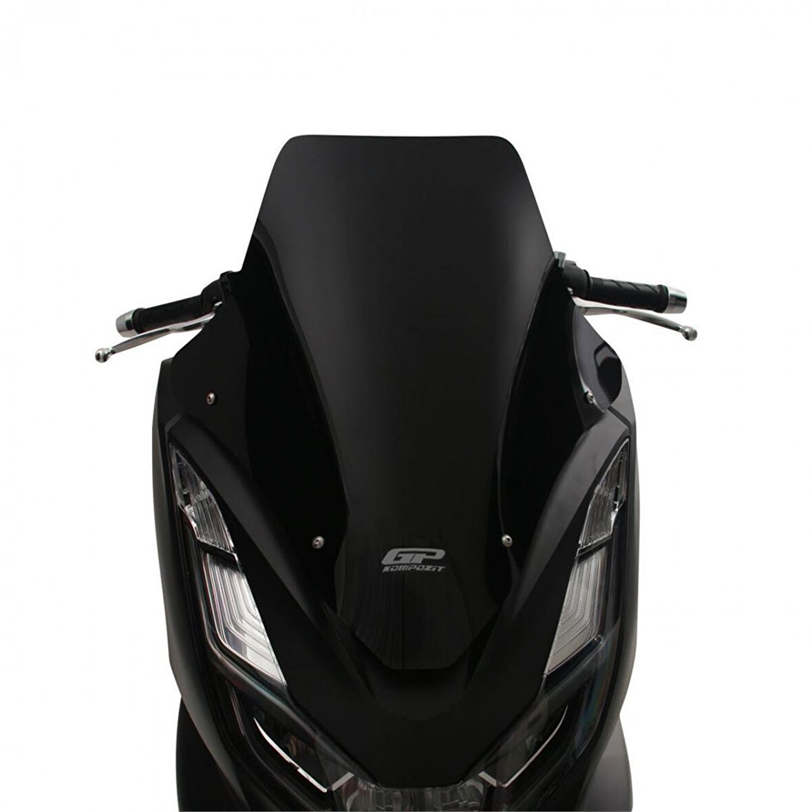 Gp Kompozit Siperlik Tur Camı Spor Siyah 55cm Honda Pcx 125 150 2021-2024