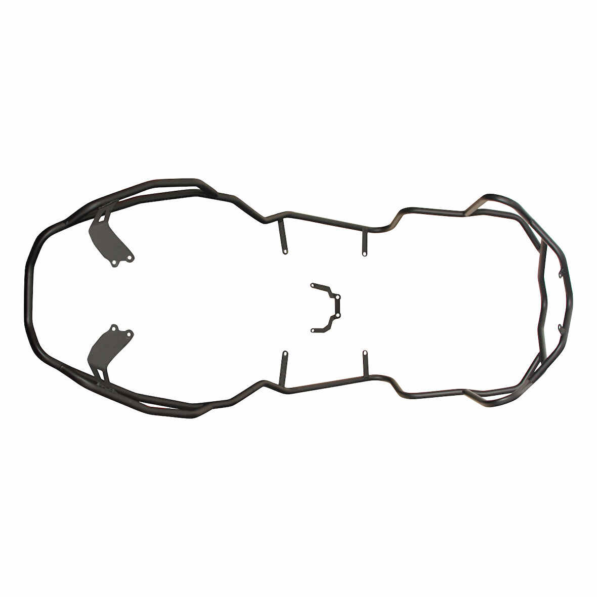 GP Kompozit Yamaha RayZR 2024 Uyumlu Motor Koruma Demiri Siyah