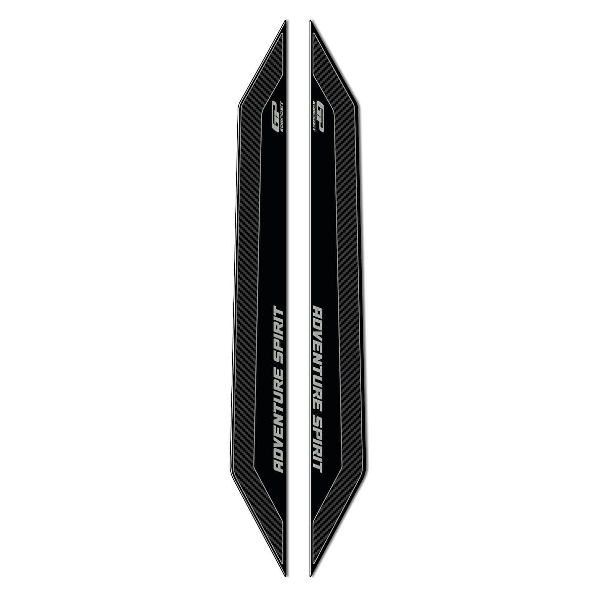 GP Kompozit Honda ADV 350 2023-2025 Uyumlu Sele Altı Yan Pad Karbon