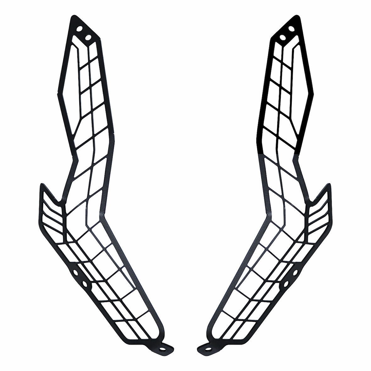 GP Kompozit Honda ADV 350 2023-2025 Uyumlu Far Koruma Siyah