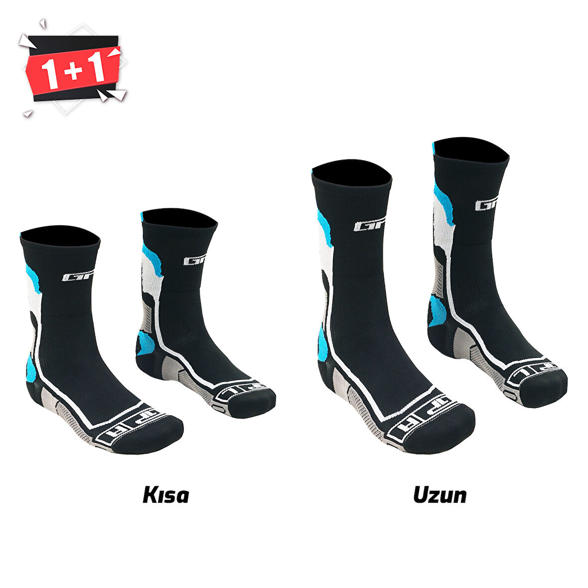 GP Kompozit Universal Termal Çorap Seti Mavi