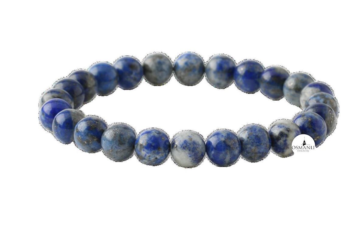 Lapis Lazuli 8mm Doğal Taş Bileklik