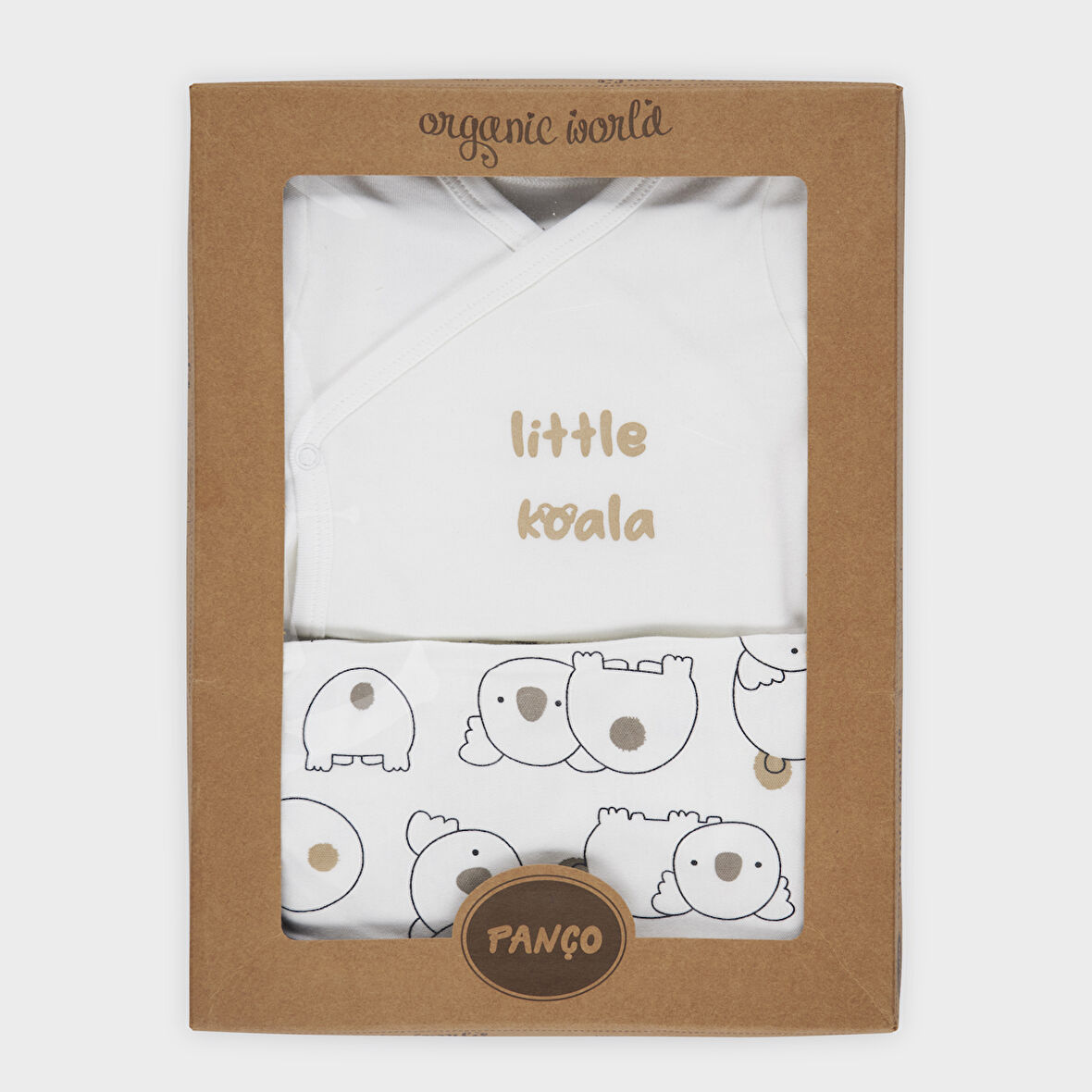 Unisex Çocuk Koala Baskılı 5'li Yenidoğan Set