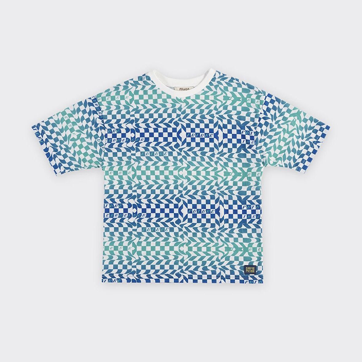 Panço Erkek Çocuk Baskılı T-Shirt Beyaz