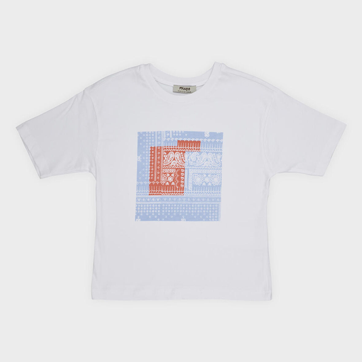 Erkek Çocuk Baskılı T-Shirt Beyaz