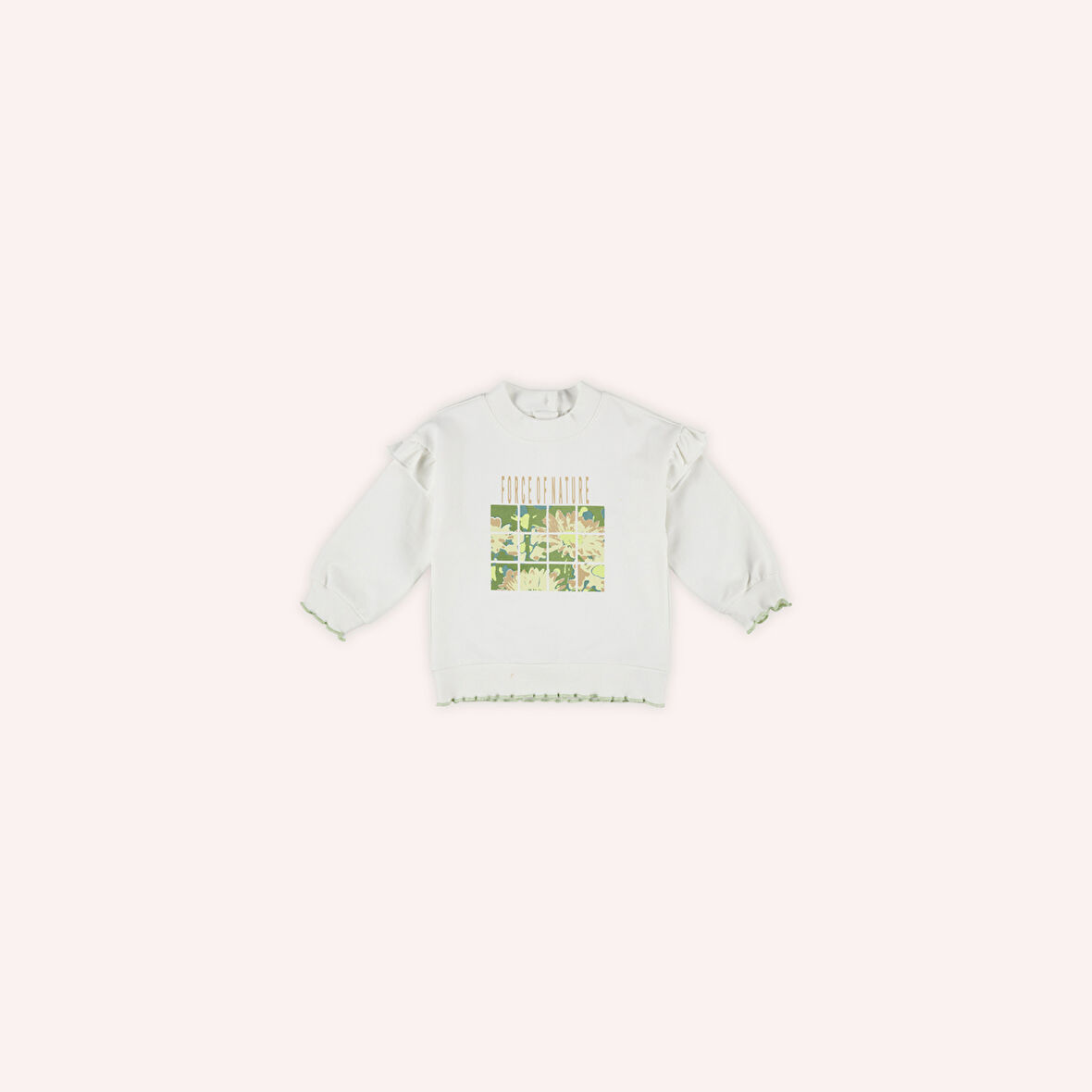 Kız Çocuk  Baskılı Sweatshirt         