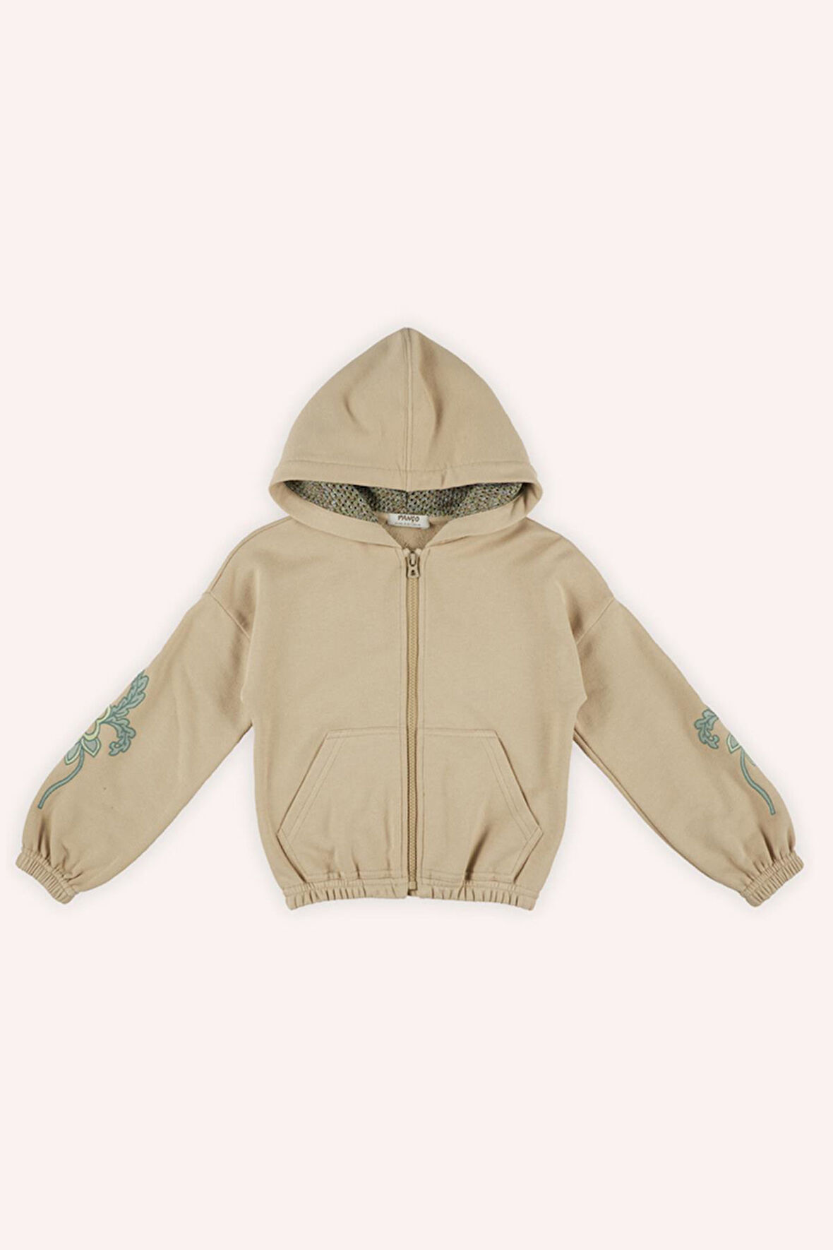 Kız Çocuk  Fermuarlı Sweatshirt         