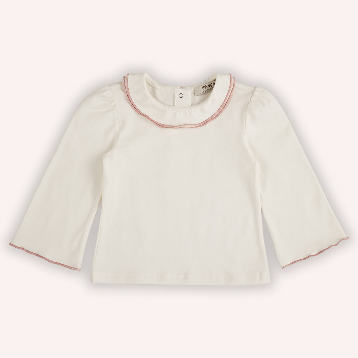 Kız Çocuk Uzun Kollu T-Shirt Gül