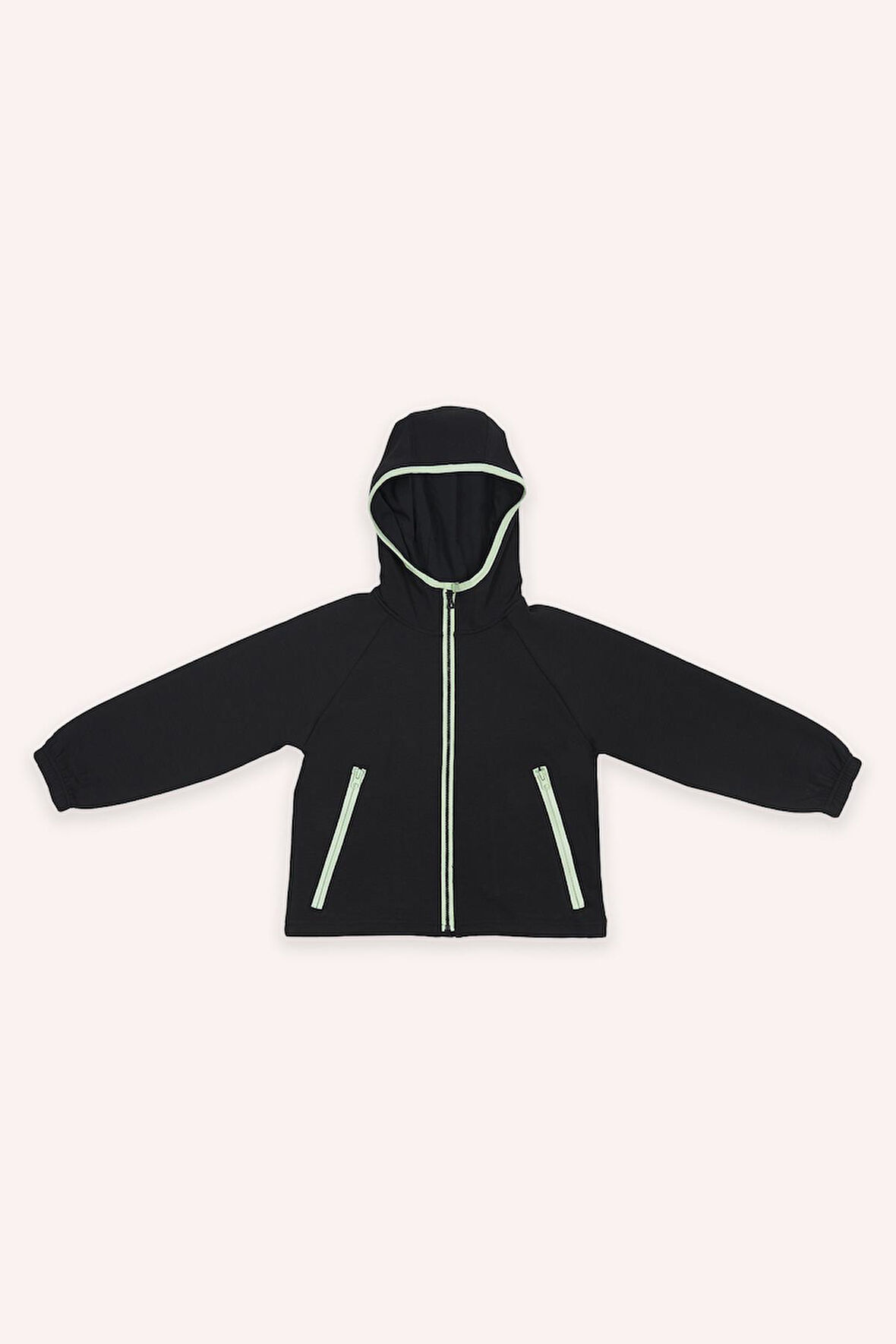 Erkek Çocuk Kapüşonlu Sweatshirt Siyah