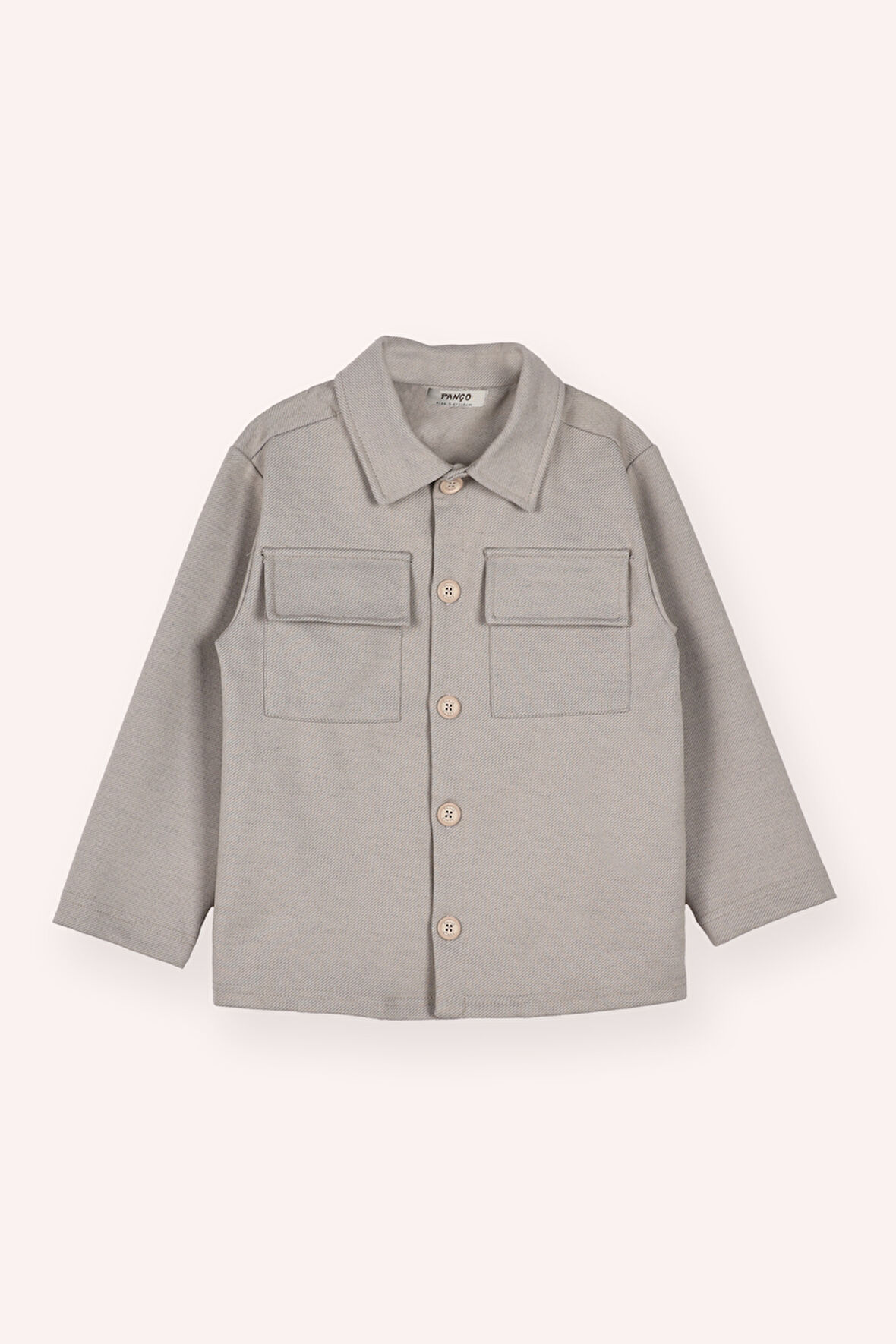 Erkek Çocuk Cep Detaylı Ceket Taş