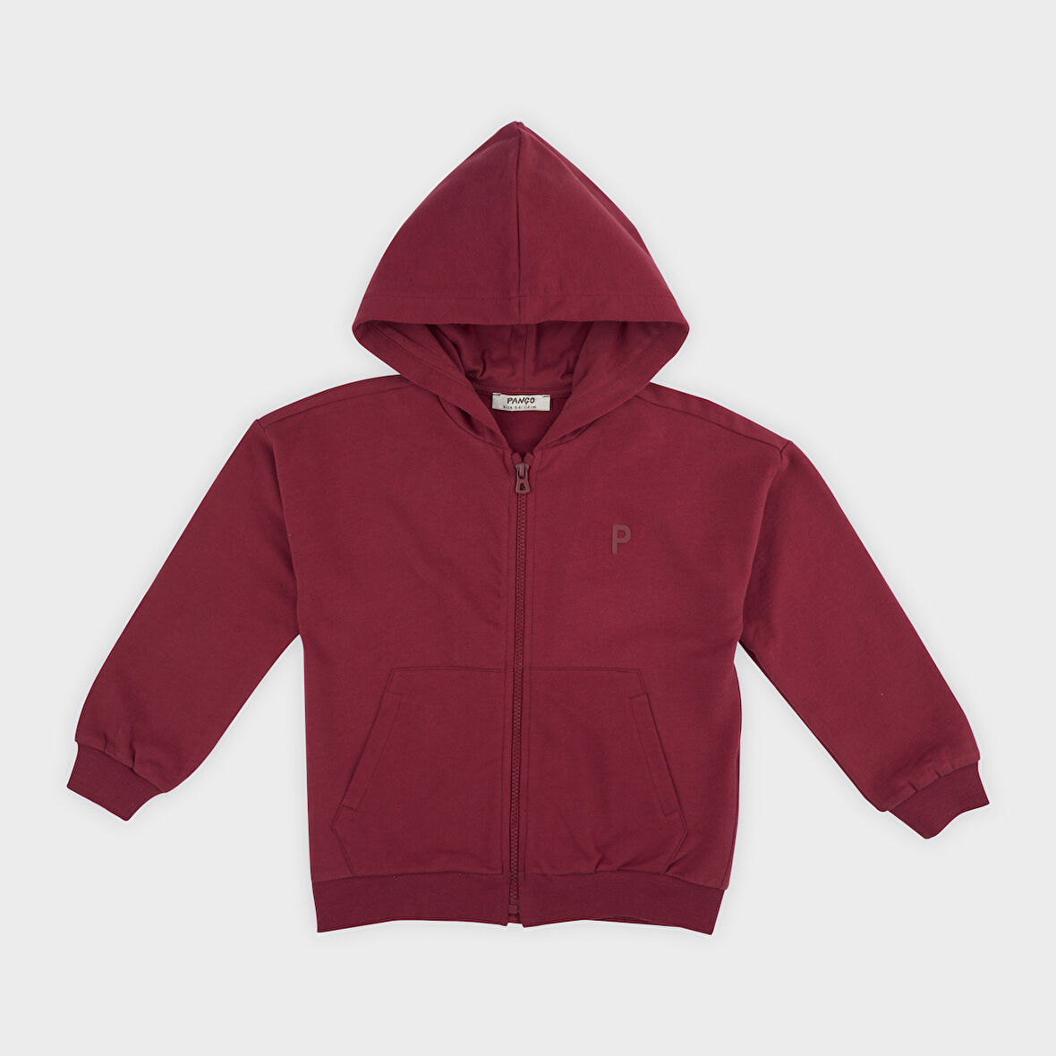 Erkek Çocuk Fermuarlı Sweatshirt Bej