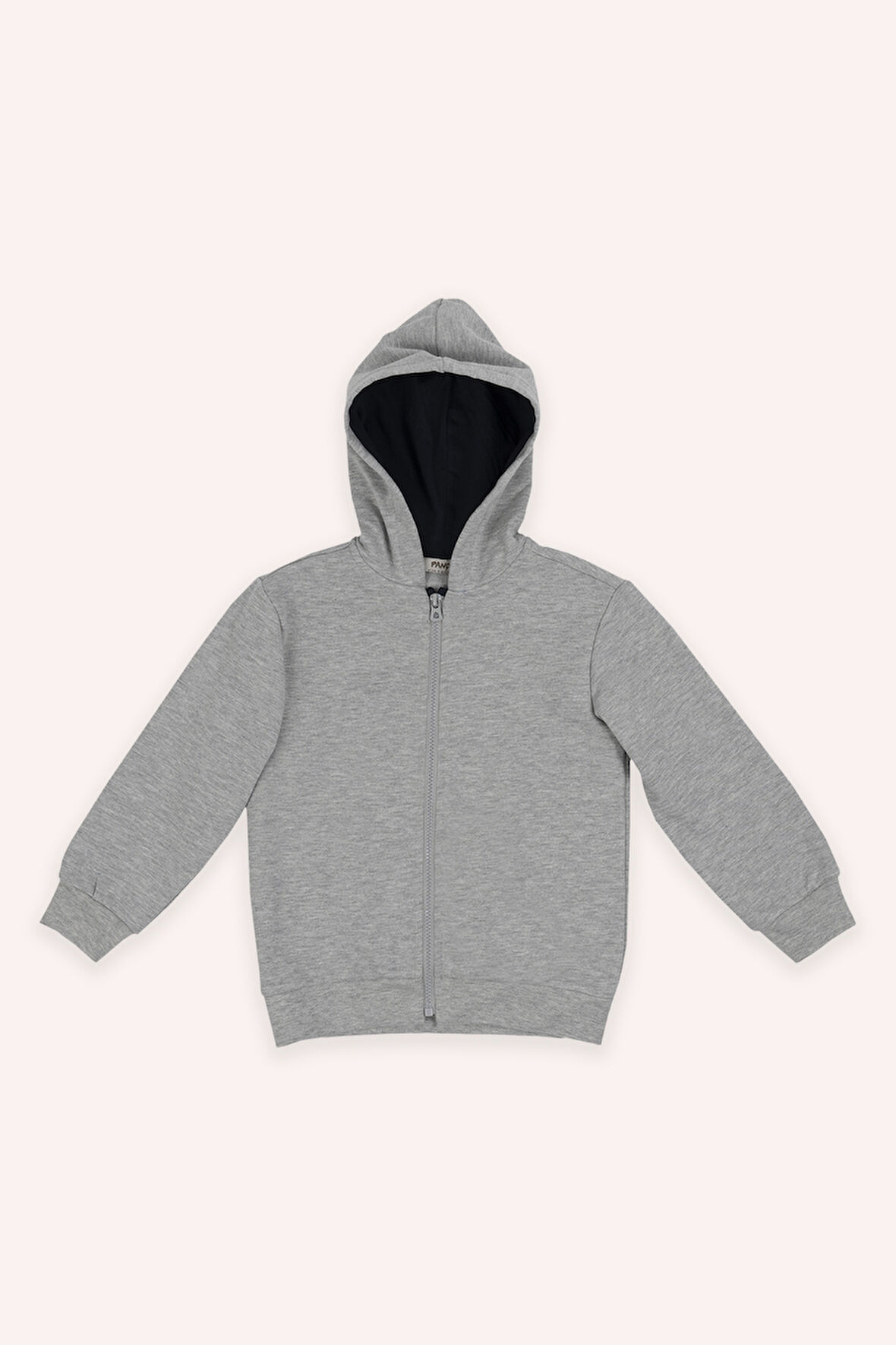 Erkek Çocuk Fermuarlı Sweatshirt Lila
