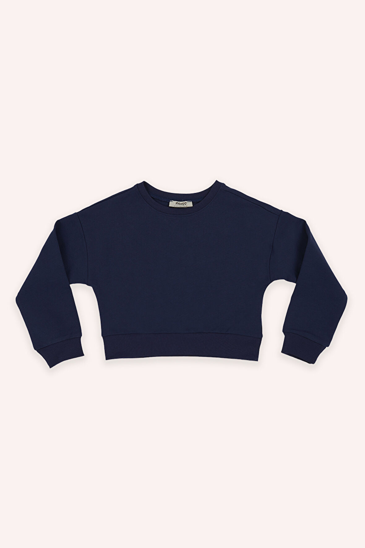 Kız Çocuk Sweatshirt Bej-Melanj