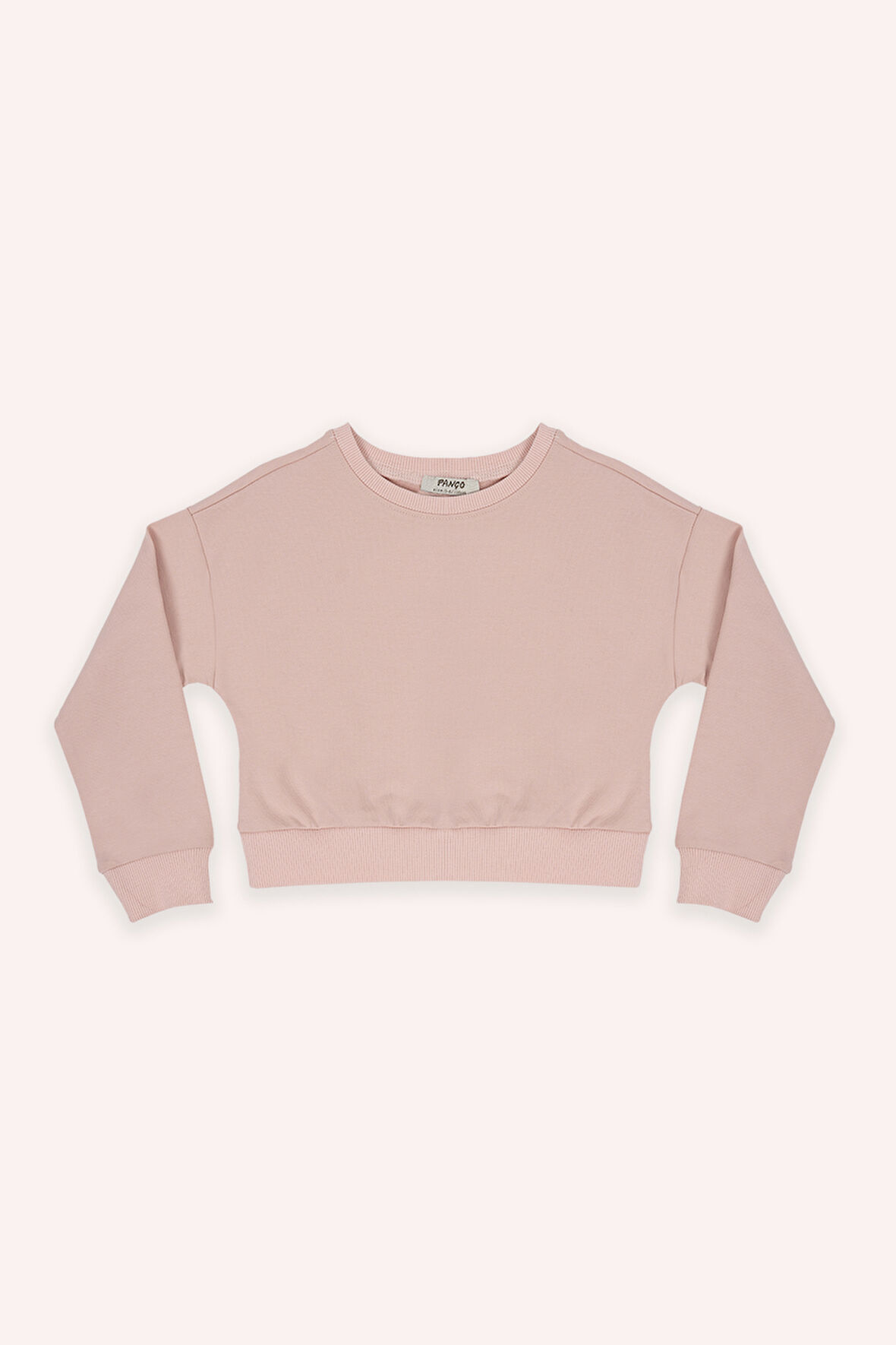 Kız Çocuk Sweatshirt Bej-Melanj