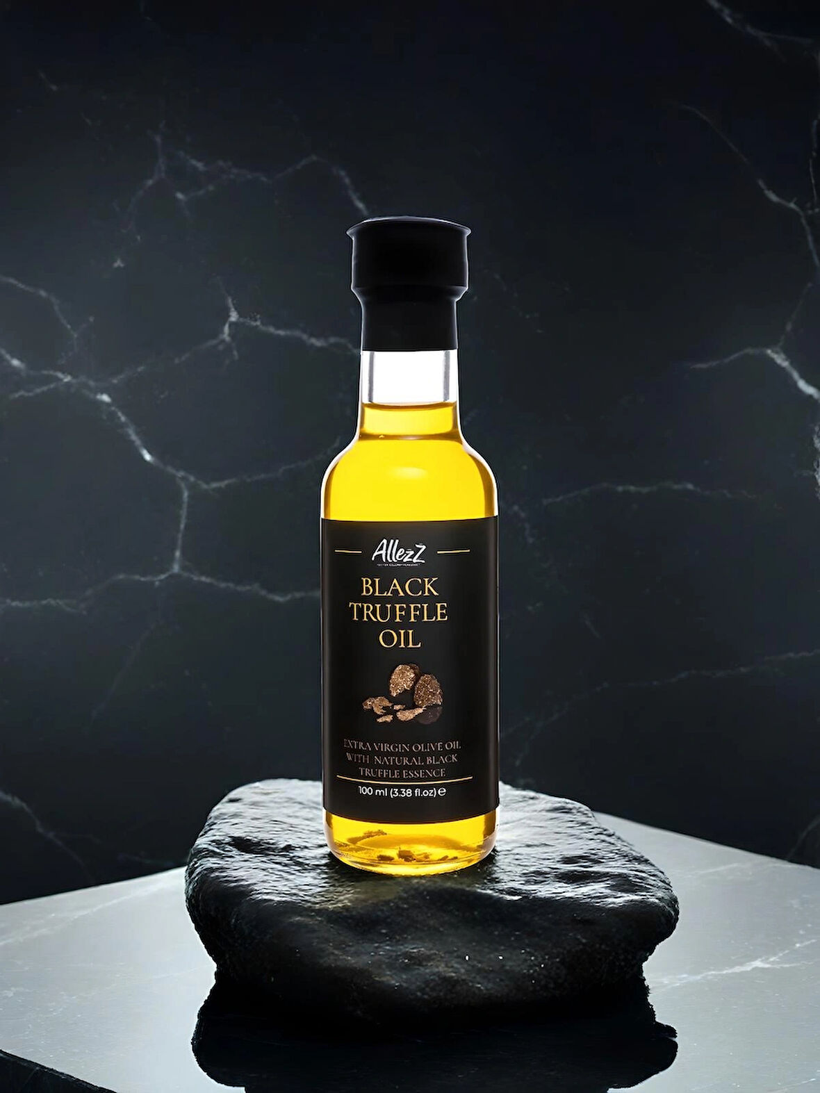 Siyah Trüflü Natürel Sızma Zeytinyağı 100 ml