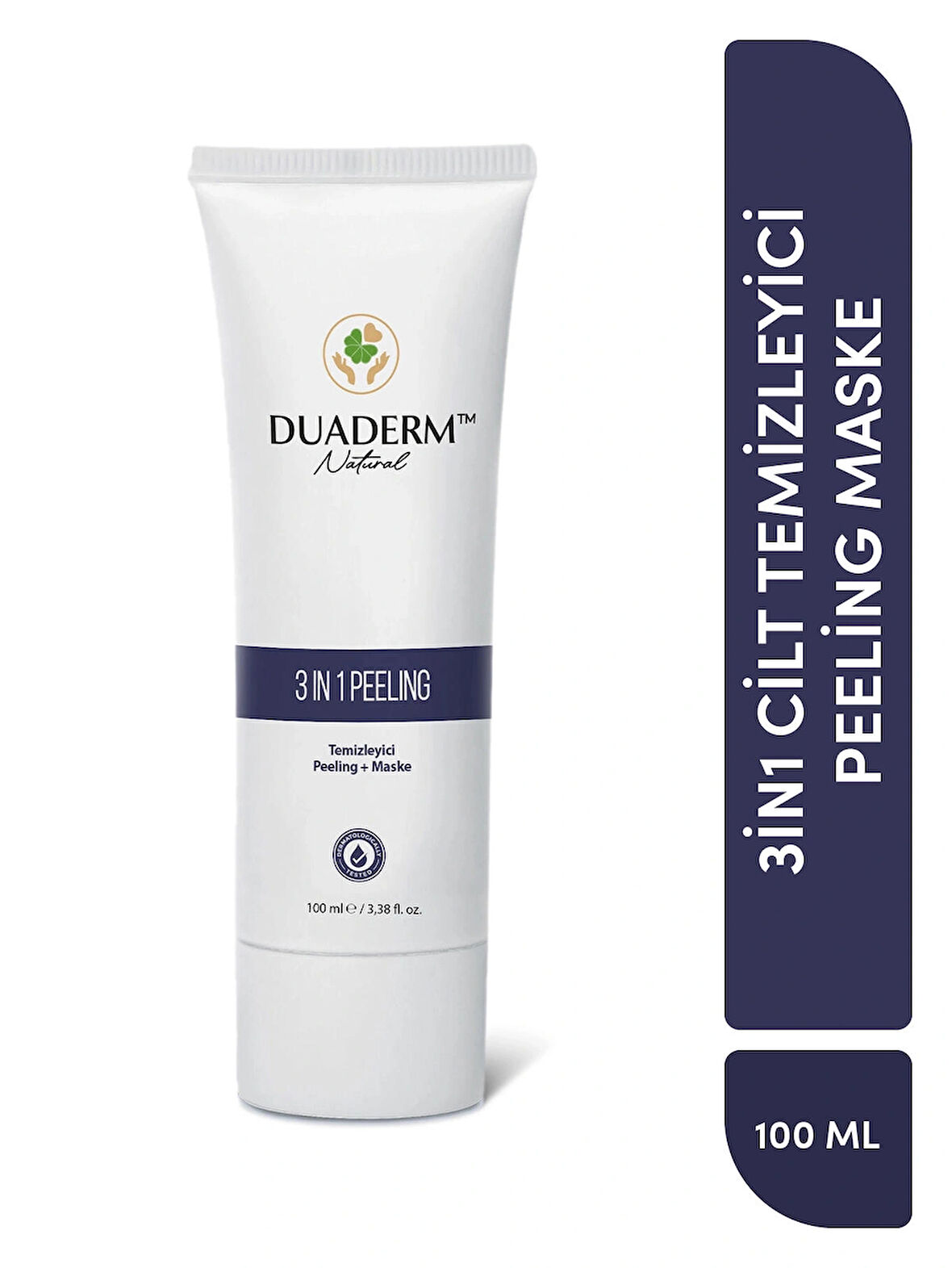 DUADERM CILT TEMIZLEYICI PEELING MASKE 3' Ü 1 ARADA 100 ML