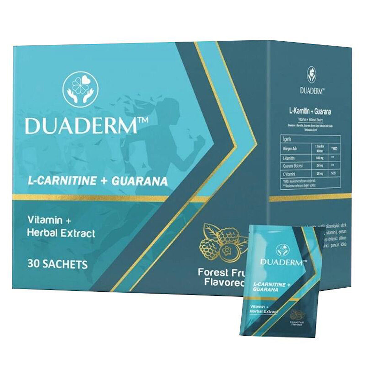 DUADERM L-KARNİTİN + GUARANA 30 SACHETS