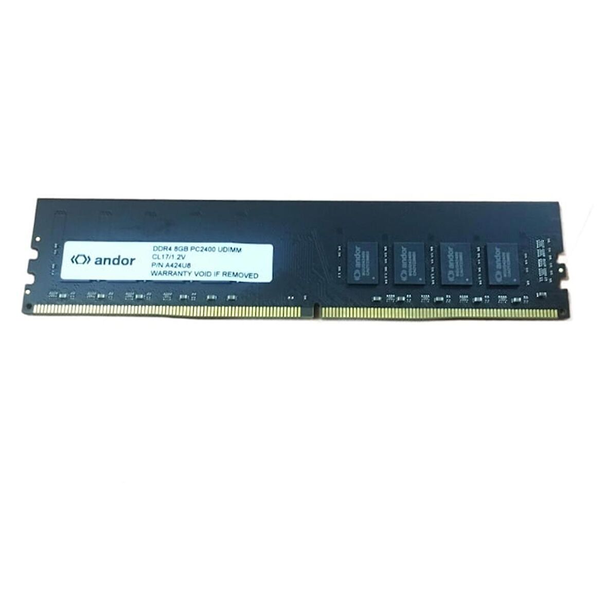 Andor A424U8 1.2 V UDIMM 8 GB DDR4 2400 MHz CL17 RAM