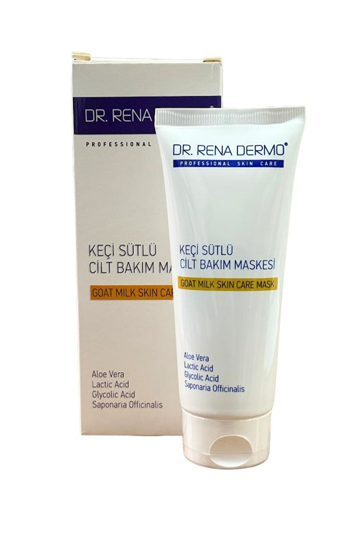 Dr. Rena Dermo Keçi Sütlü Cilt Bakım Maskesi Aloe Vera 100 Gr